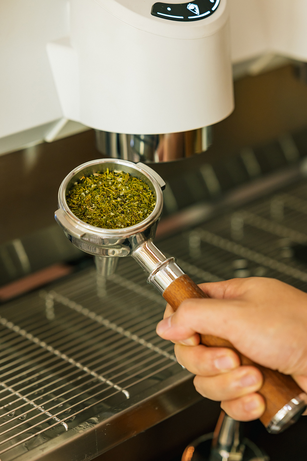 it's herbs teapresso machine brewing herbs